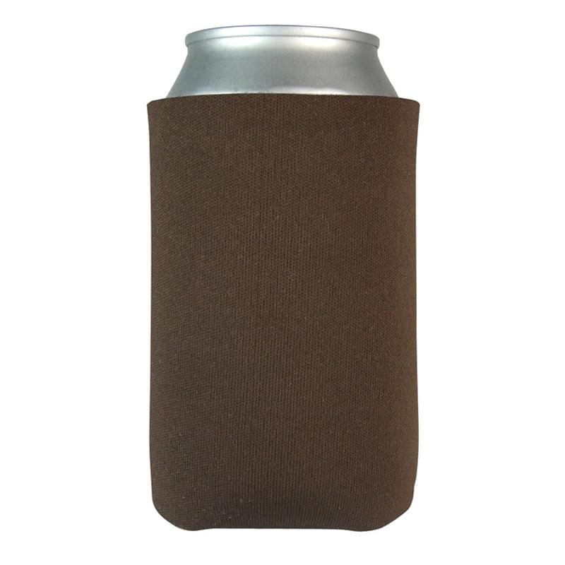 FoamZone USA Made Collapsible Can Cooler with Bottom Imprint